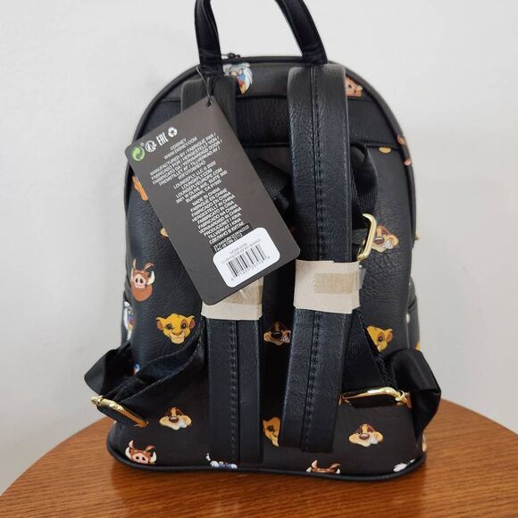 Loungefly Disney Lion King Backpack NWT Disney Lion King Black Backpack - Picture 4 of 10